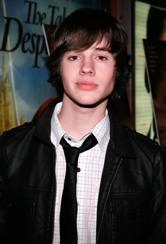 Actor Matt Prokop arriving at the premiere of "Faded Memories".