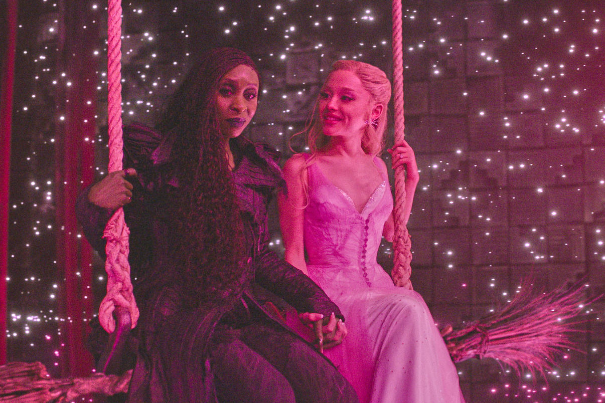 Cynthia Erivo and Ariana Grande in "Wicked: For Good."