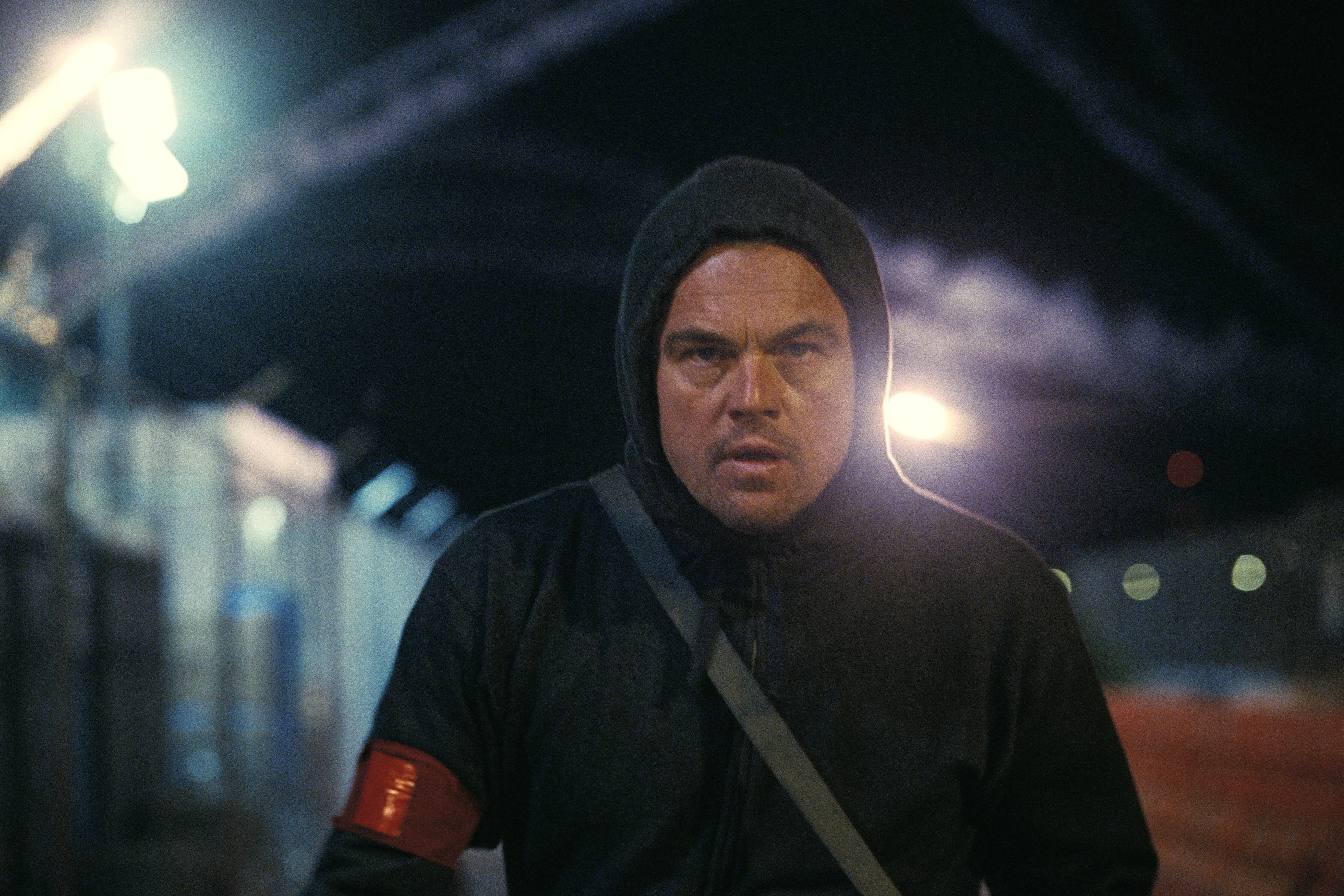 Leonardo DiCaprio in "One Battle After Another."