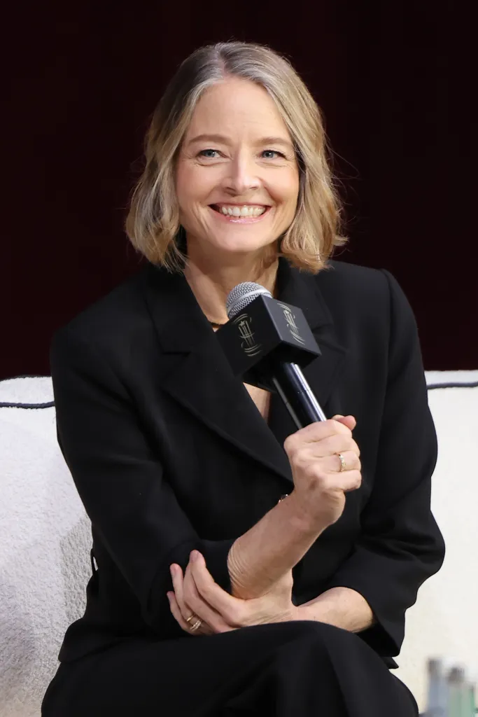Jodie Foster at the 22nd Marrakech International Film Festival on Nov. 30, 2025.