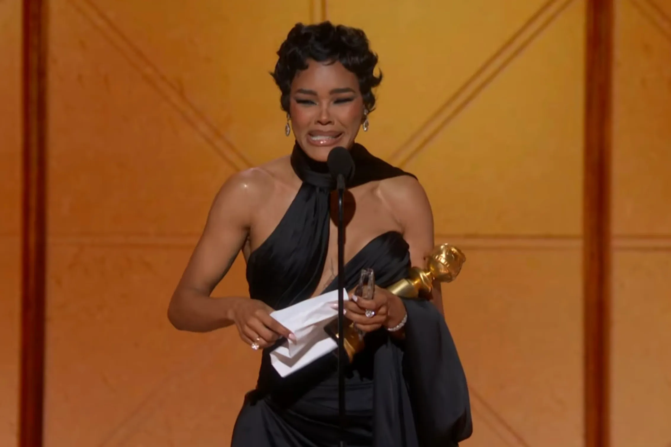 Teyana Taylor wins her first Golden Globe