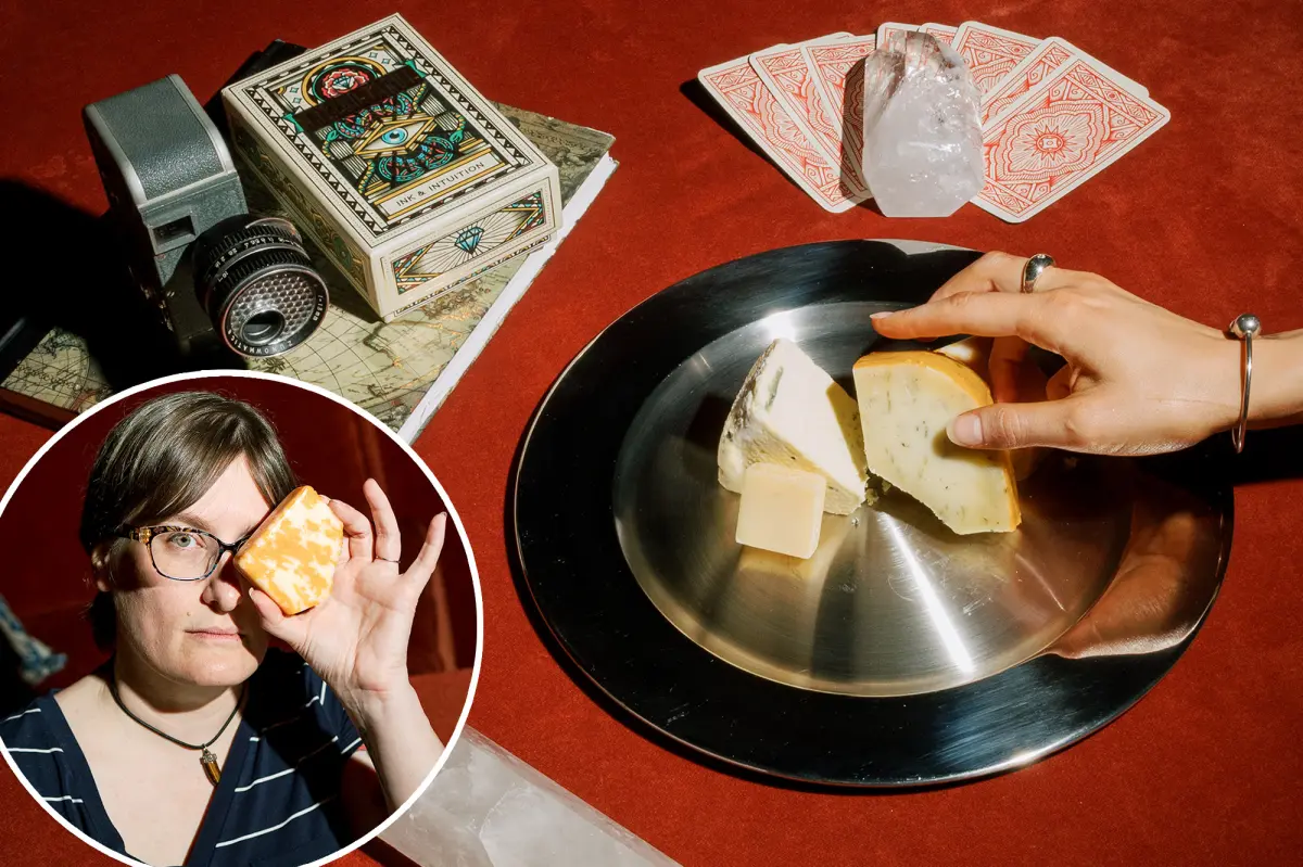 Meet the ‘Cheese Witch’ who can read your destiny in a chunk of cheddar: ‘It acts as the connection’