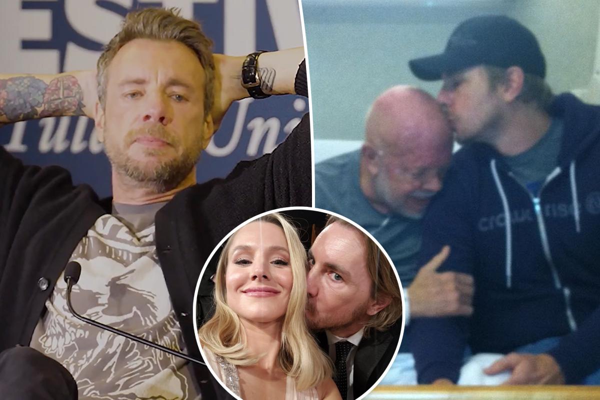 Dax Shepard cries over wife Kristen Bell’s selfless gesture at his dad’s deathbed