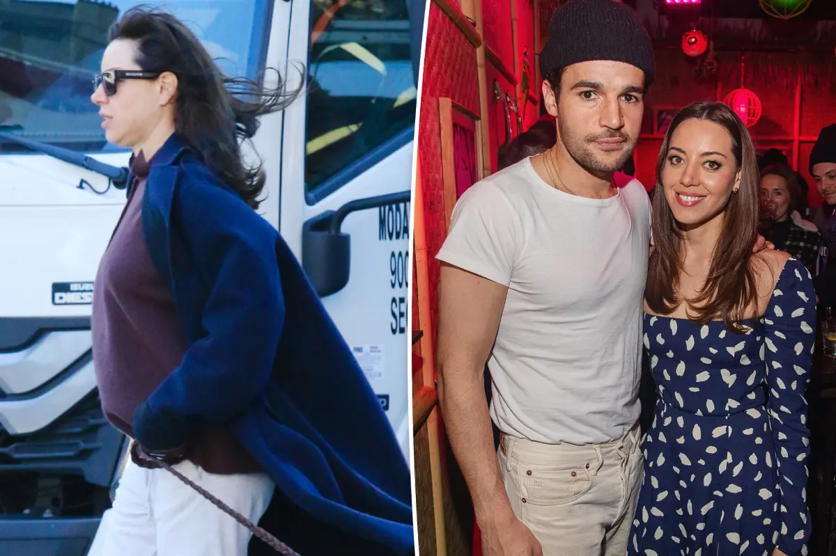 Aubrey Plaza confirms pregnancy as she expects first child with Christopher Abbott: ‘There’s a baby inside of me’