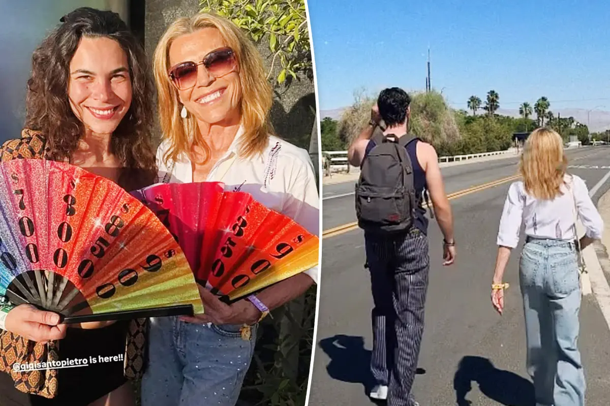 Vanna White, 69, is ultimate cool mom partying at Coachella 2026 with her kids