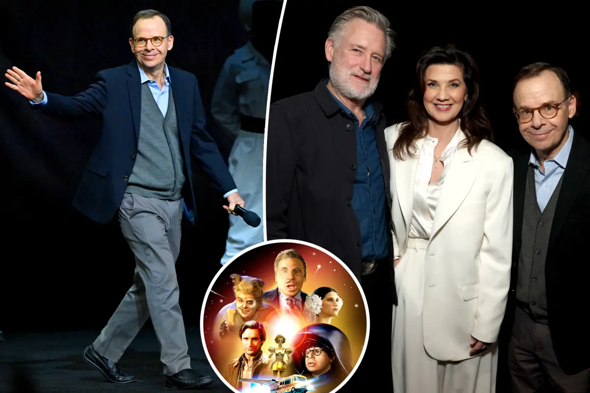 Rick Moranis reunites with ‘Spaceballs’ cast on red carpet nearly 30 years after leaving Hollywood