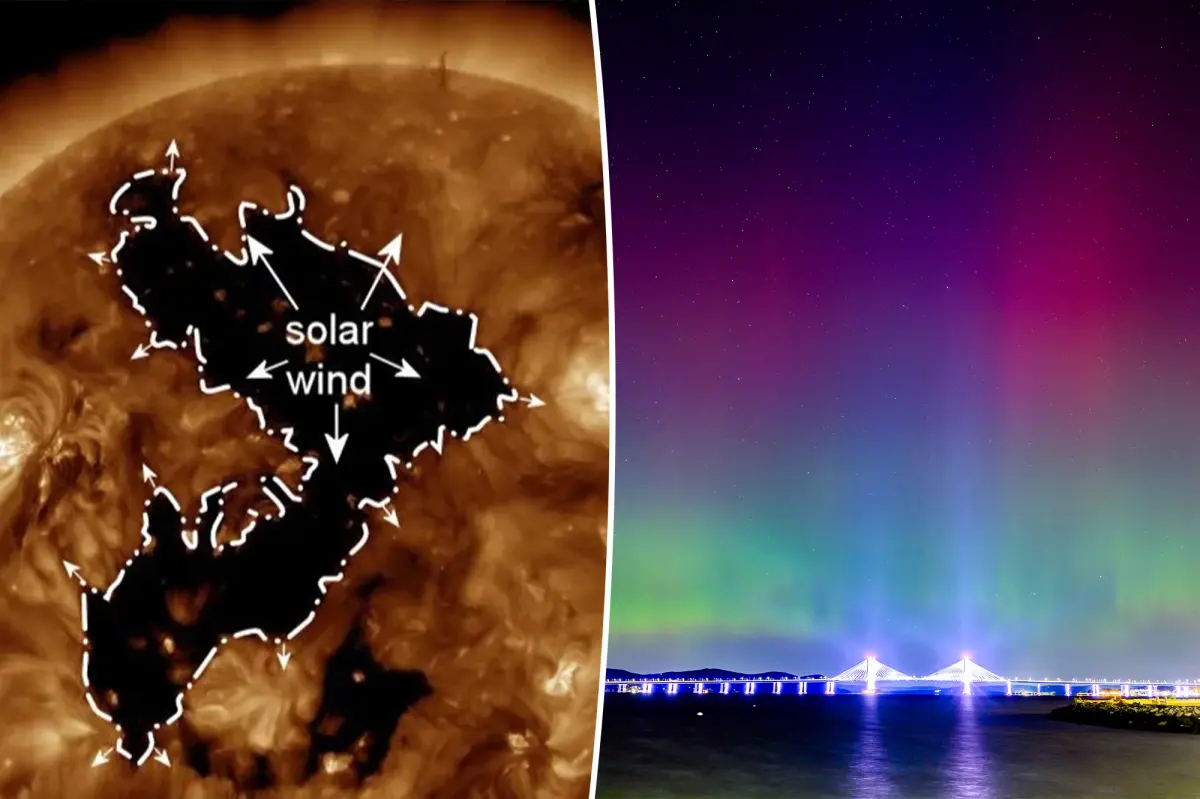 Northern Lights could light up across the US this weekend thanks to a giant hole in the Sun’s atmosphere — here’s where to see them