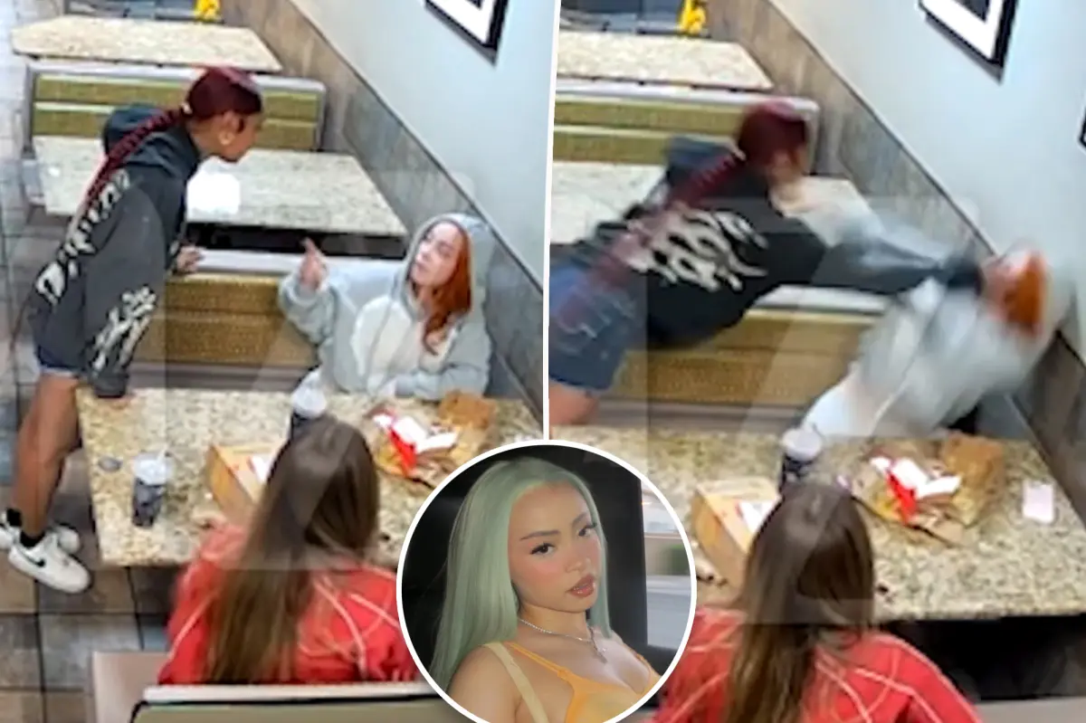 Ice Spice slapped by customer at LA McDonald’s in shocking video