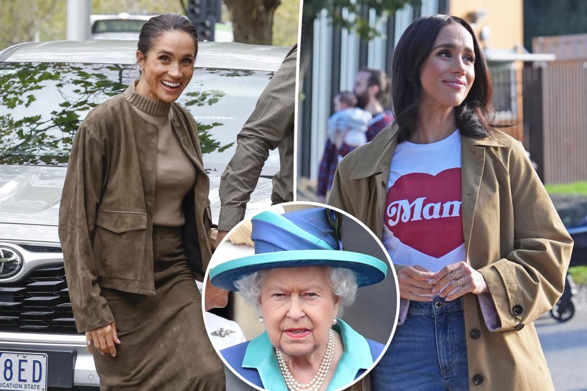 ‘Queen must be rolling over in her grave’ over Meghan Markle’s outfit promotion during charity stops