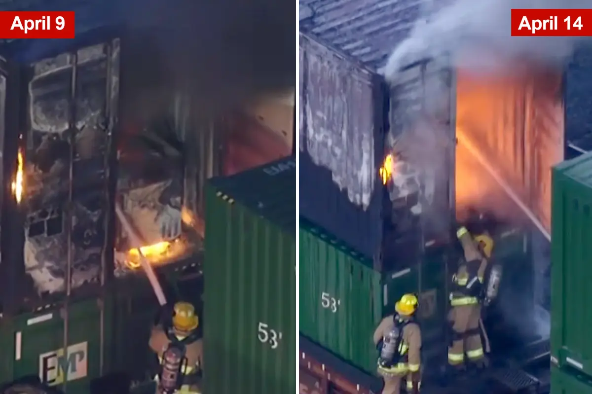 Amazon targeted in suspected LA arsons as packages left toasted