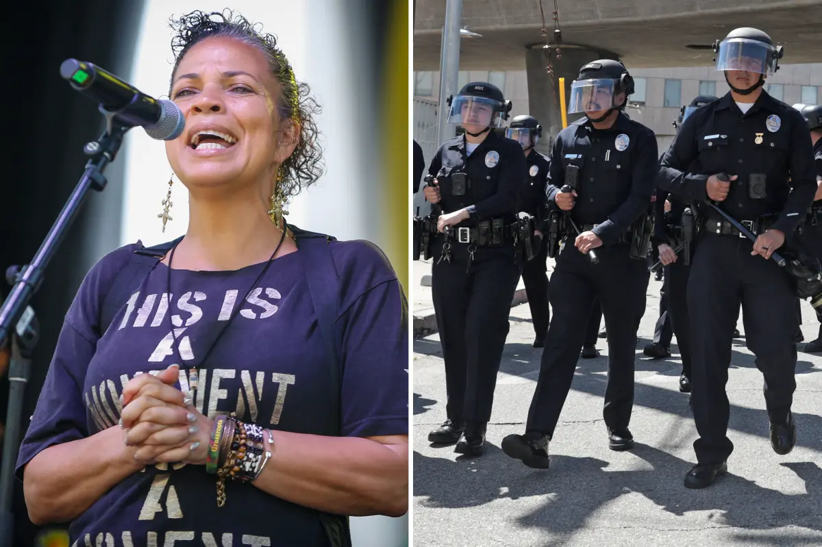 Extraordinary scenes in LA City Hall as BLM and anti-cop menaces get first word in huge budget fight