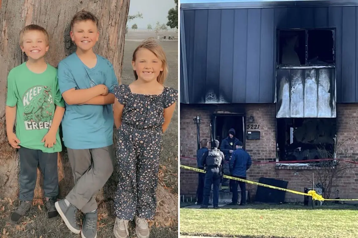 Wisconsin dad Joshua Kannin charged after allegedly leaving his 3 kids to die inside burning apartment while he saved himself