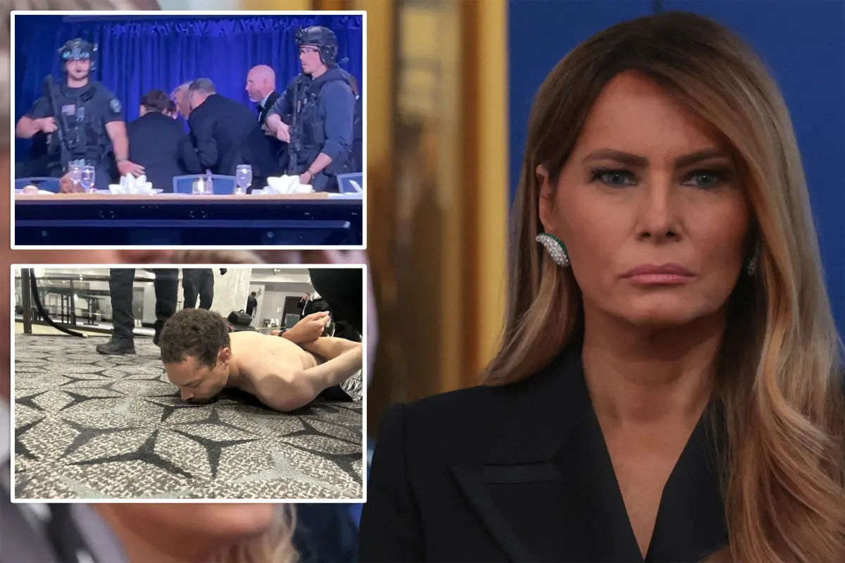 White House Correspondents’ Dinner shooting ‘traumatic experience’ for Melania Trump, says president