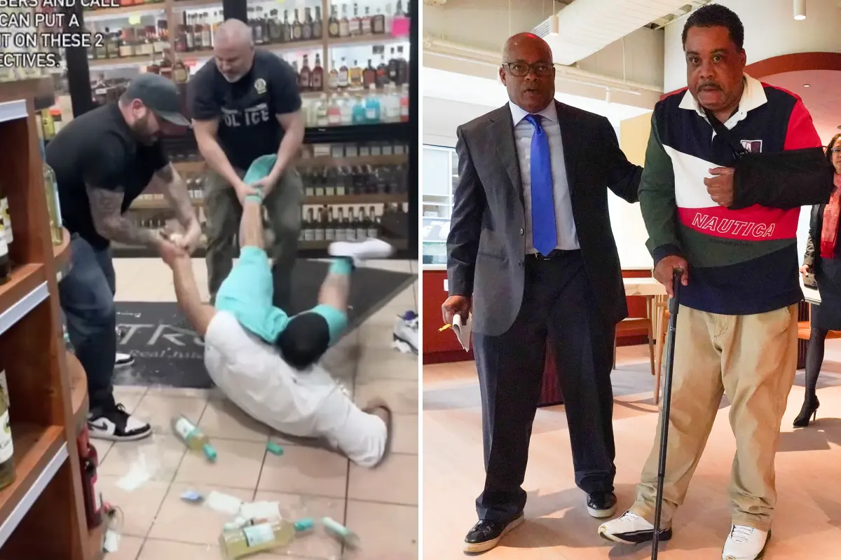 NYC man beaten by cops in viral  liquor-store footage to sue for $100M: ‘It was disgusting’