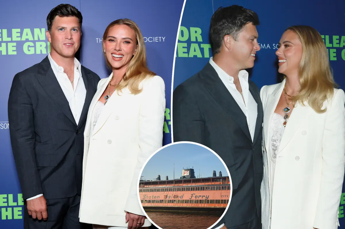 Scarlett Johansson’s savage one-word reaction to Colin Jost’s six-figure ferry purchase revealed