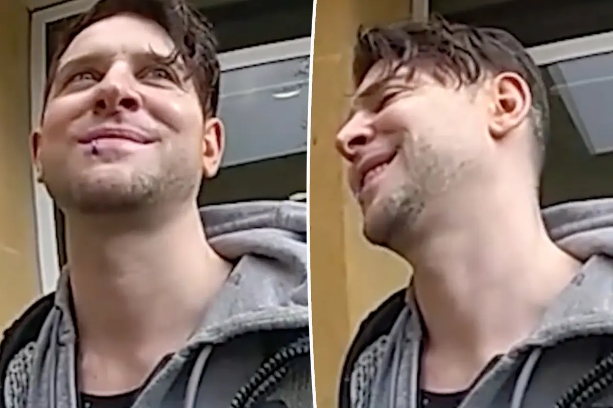 Famed ‘80s new wave band’s singer smirks as he’s arrested on horrifying sex charges