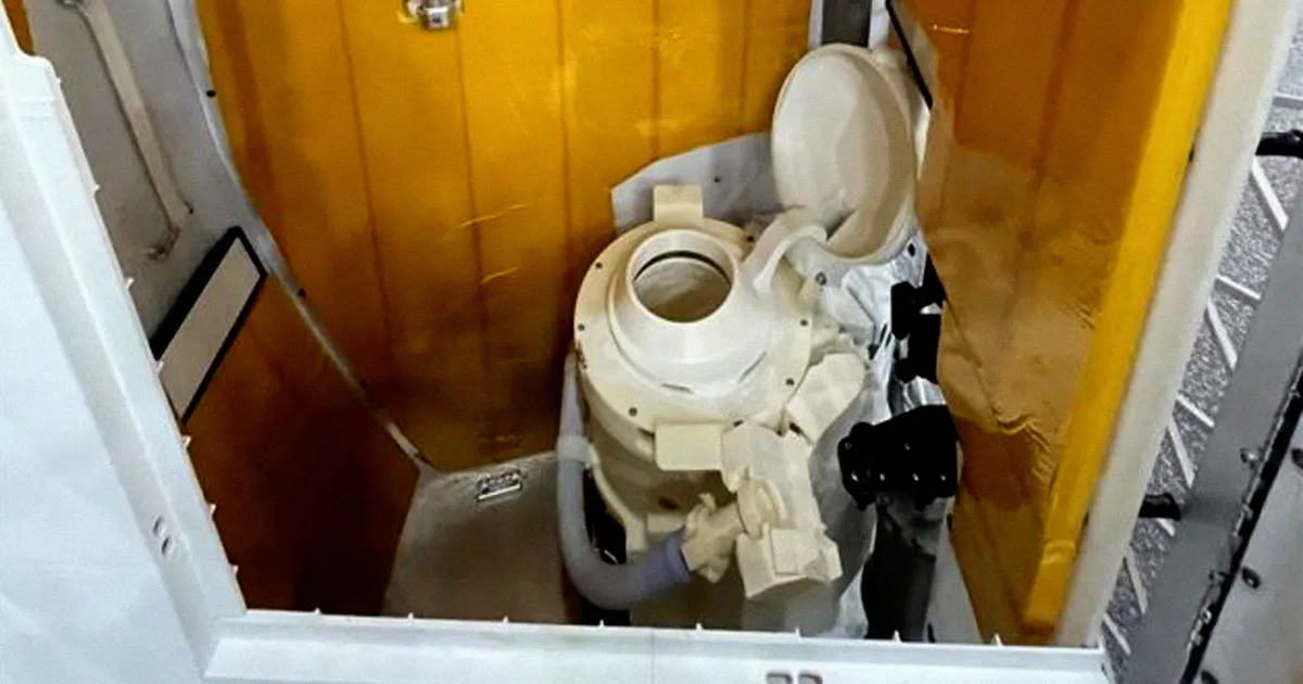 The Moon Spacecraft’s $30 Million Toilet Has Been a Bit of a Disaster