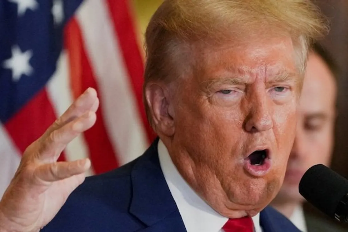 Trump hangs up on PBS reporter after question about Iranian civilization threat