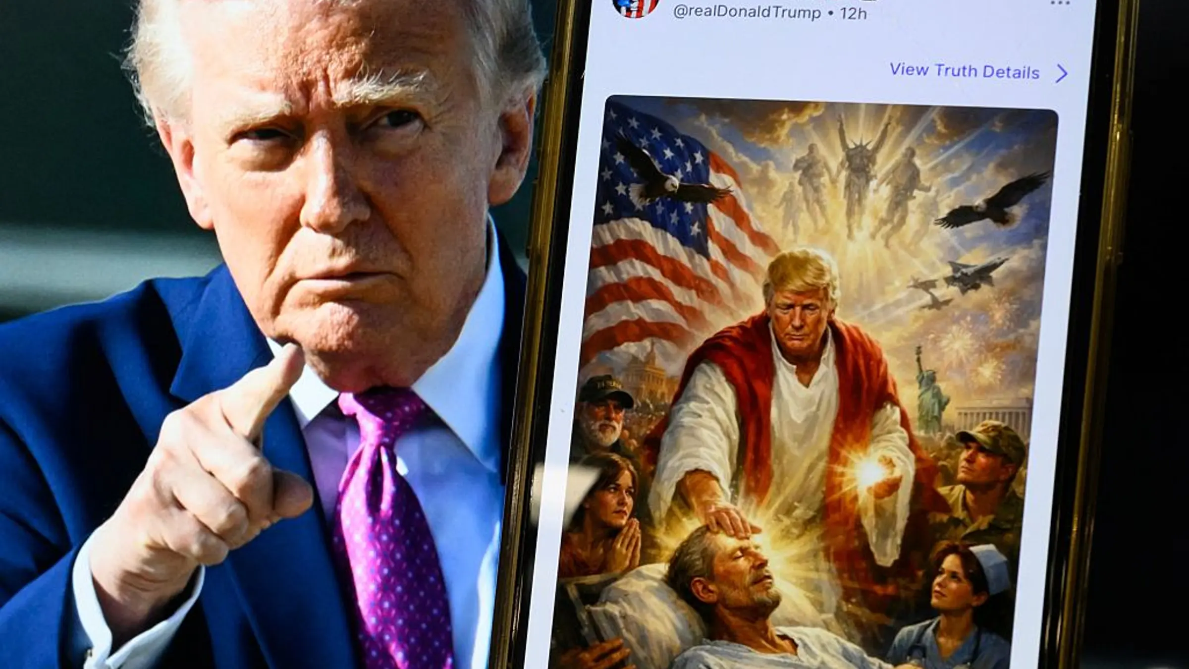 Catholic Vance Breaks Silence on Trump’s Jesus-Like Image Amid Outcry From Other Conservatives
