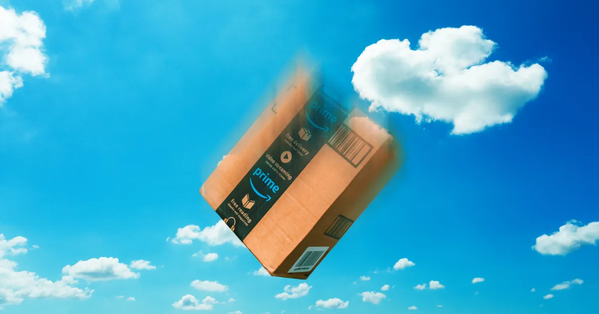 Video Shows Amazon Delivery Drone Dropping Package Directly Onto Concrete, Smashing Its Delicate Contents