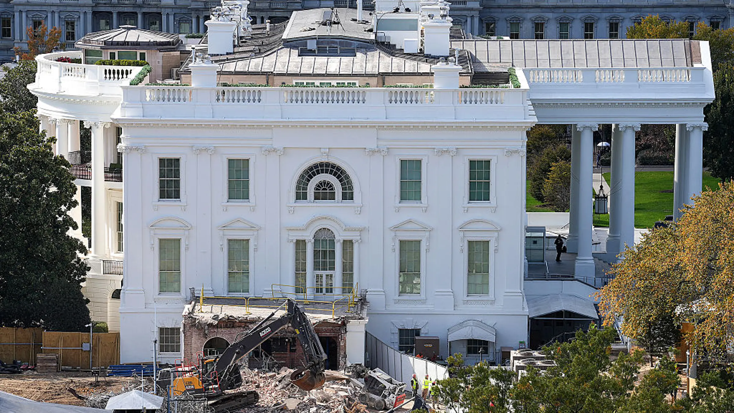 What We Know About the ‘Massive’ Military Complex Being Built Beneath the White House