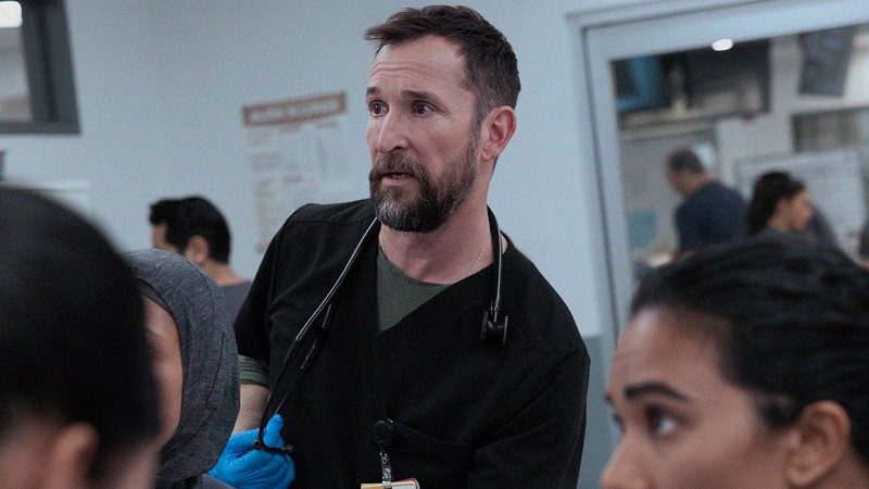 Dr. Robby (played by Noah Wyle) on “The Pitt”