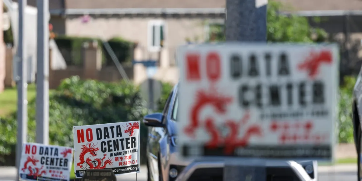 Half of all new electricity demand in the U.S. last year came from data centers—just as public opinion of them plummets