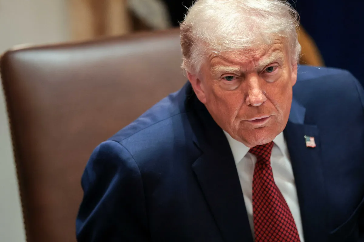 Angry Trump denounces media outlets over coverage of Iran war
