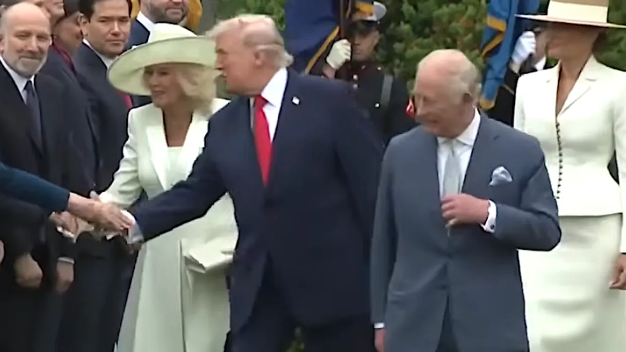‘Classless Trump’ jeered for ‘very rude’ interaction with King Charles on White House lawn