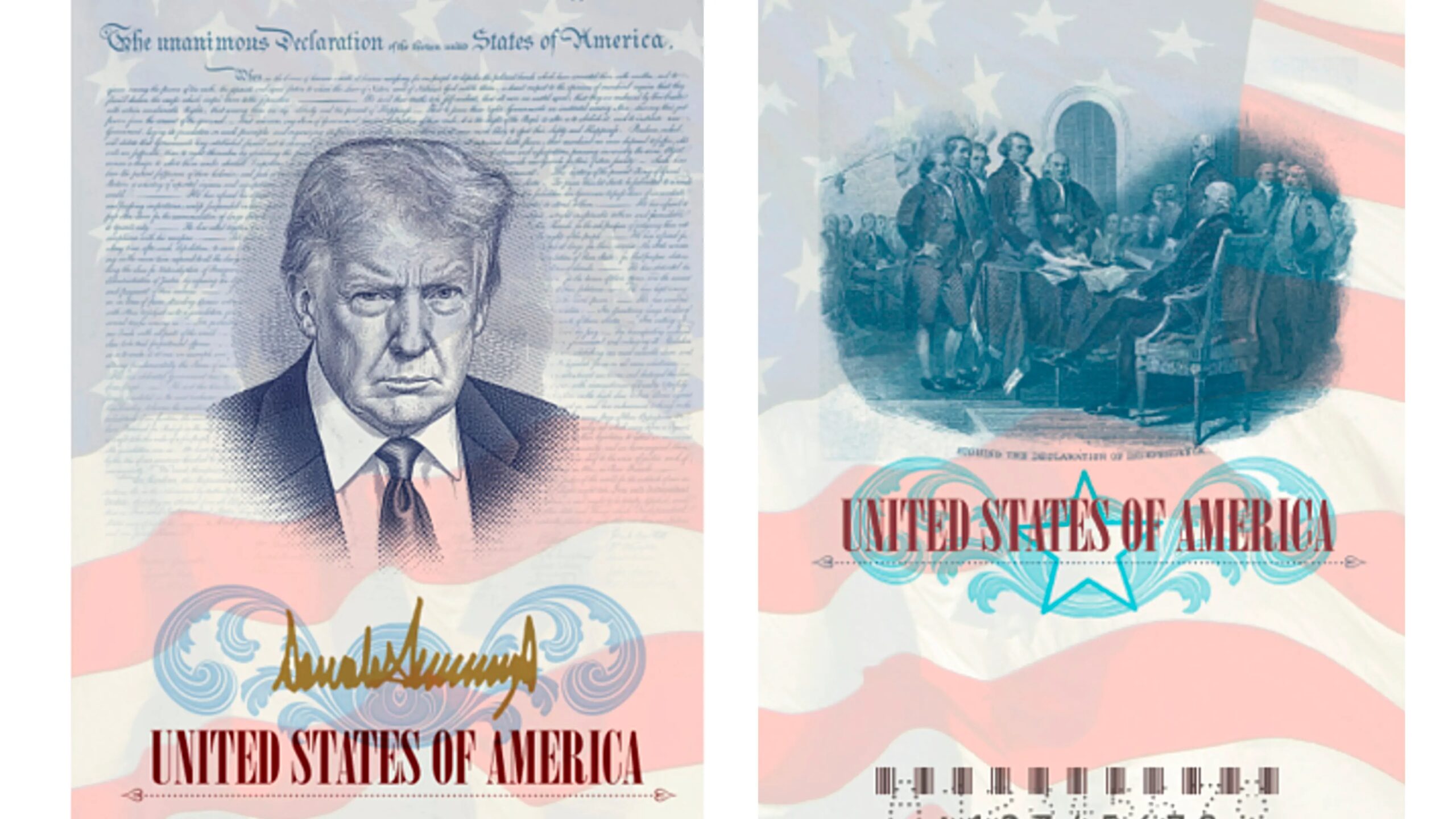 ‘Scary Day in America’: Democrats Criticize Plan for Trump’s Face to Appear on Some U.S. Passports