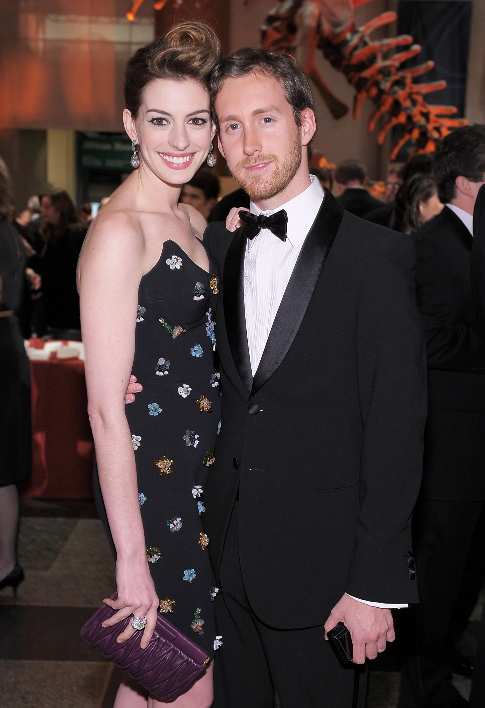 Actress Anne Hathaway and Adam Shulman attend the American Museum of Natural History's 2010 Museum Gala.