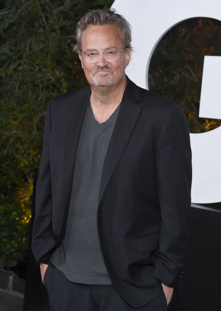 Matthew Perry attends the 2022 GQ Men Of The Year Party.