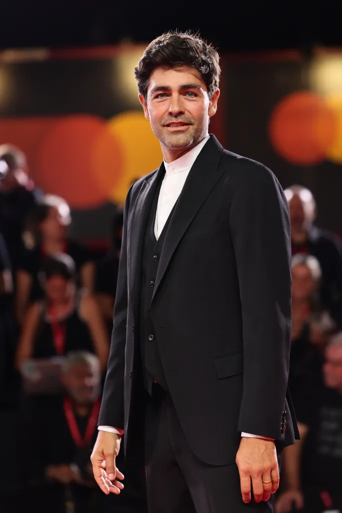 Adrian Grenier on the red carpet at the Venice International Film Festival.