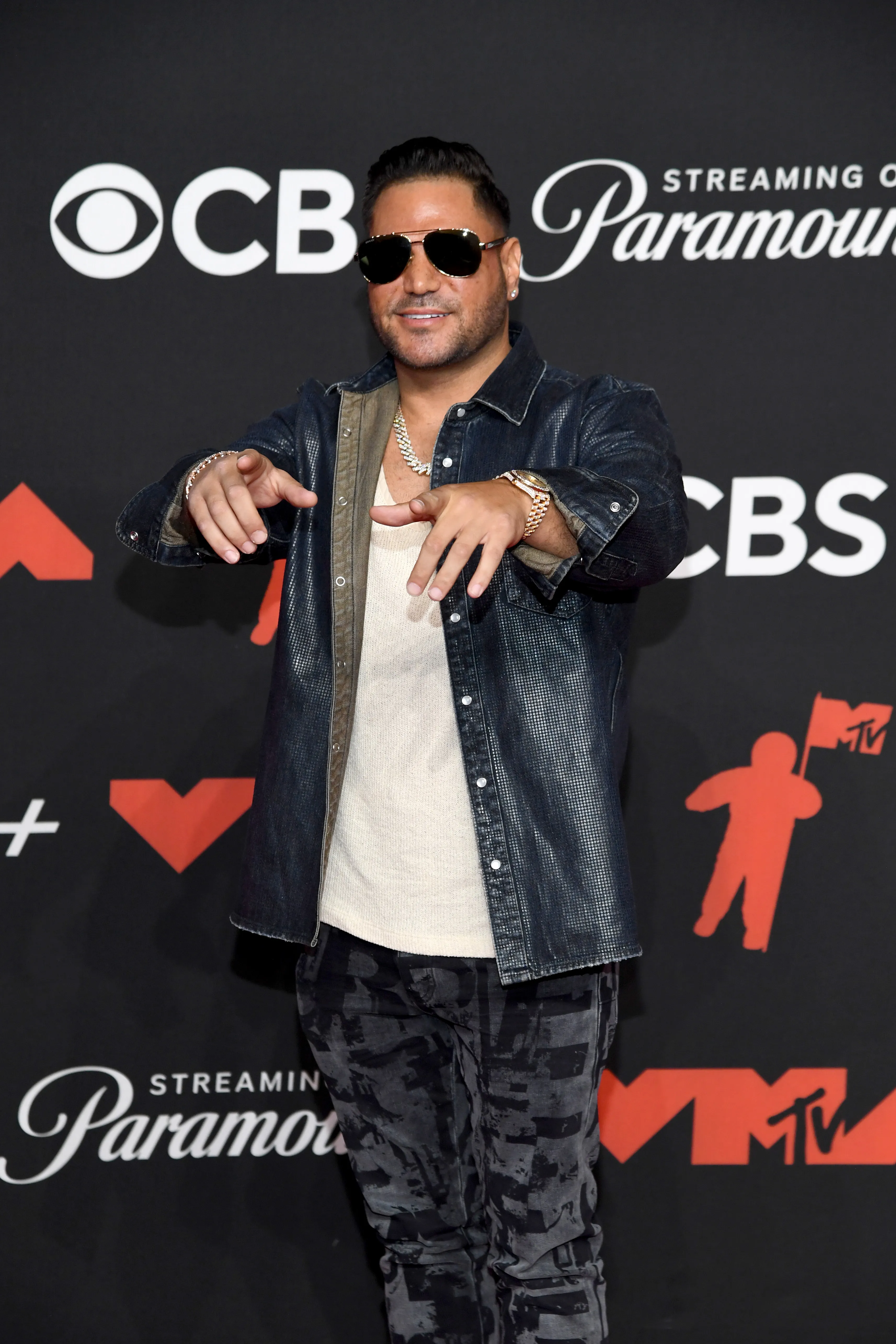 Ronnie Ortiz-Magro at the 2025 MTV Video Music Awards.
