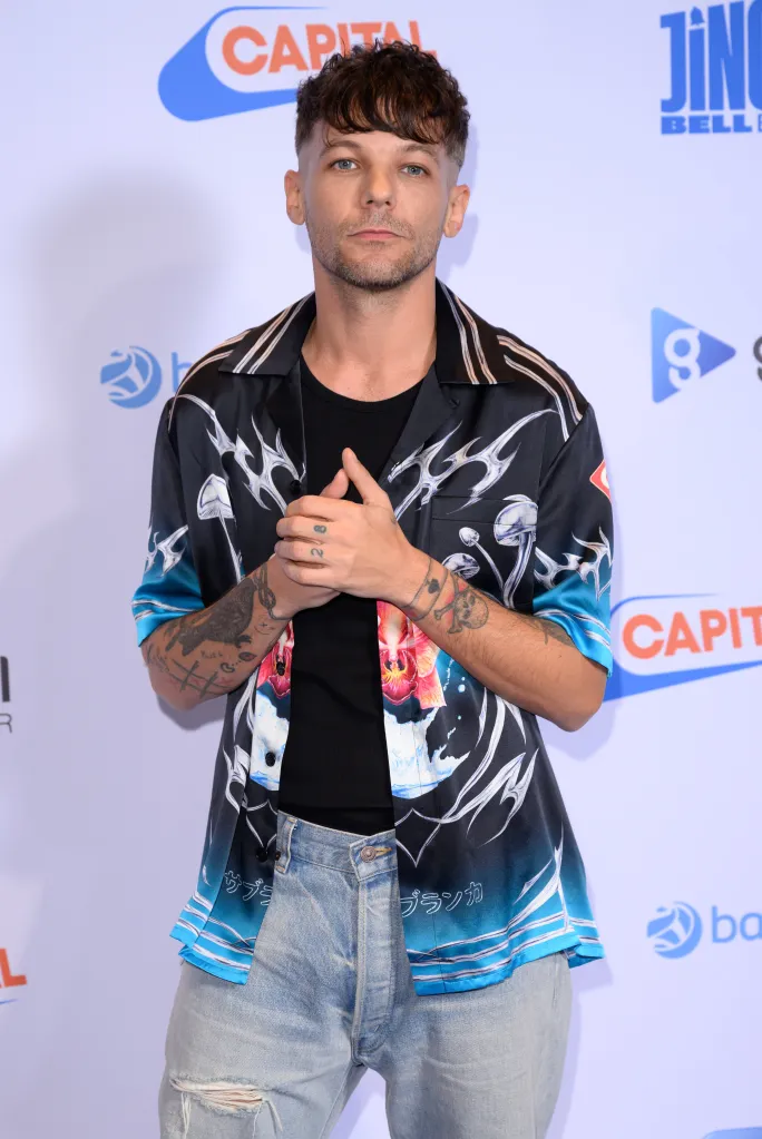 Louis Tomlinson at Capital's Jingle Bell Ball 2025.
