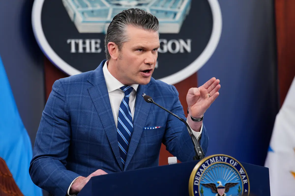 Pete Hegseth scolds reporter who interrupted him at Pentagon press briefing on Iran cease-fire: ‘Why are you so rude?’