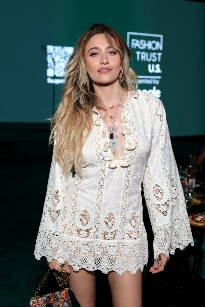 Paris Jackson at the Fashion Trust U.S. 2026 Awards.