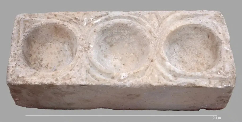 The 1,400-year-old artifact was recently found in the ancient city of Hippos, a prominent bishop's seat during the Byzantine era, according to a March 30 press release shared with Fox News Digital.