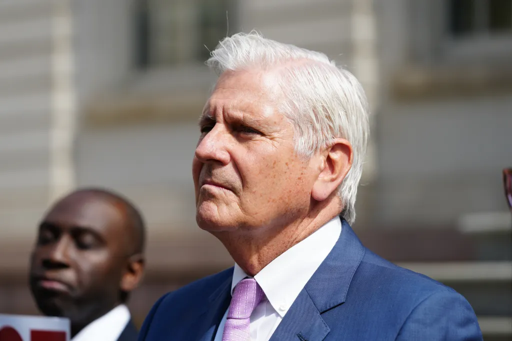 Republican Bruce Blakeman has a 100-day plan to clean up New York and make it more affordable that includes cutting taxes, slashing utility costs and pouring more resources into improving public safety.