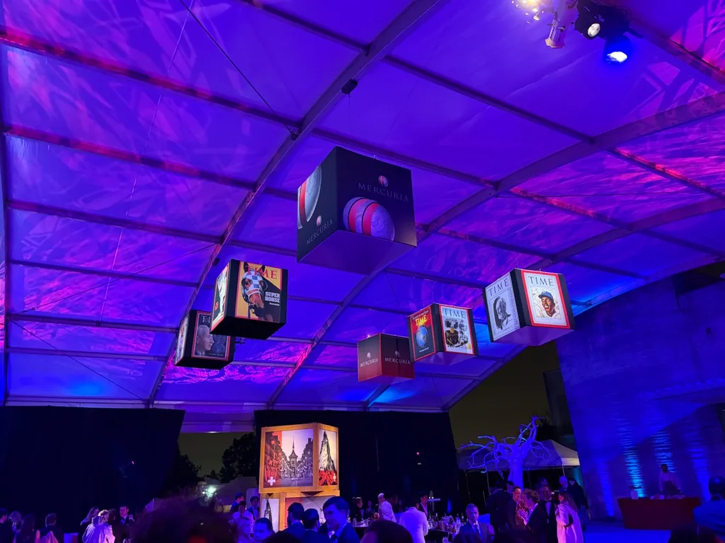 TIME party at the Swiss Ambassador's residence with 