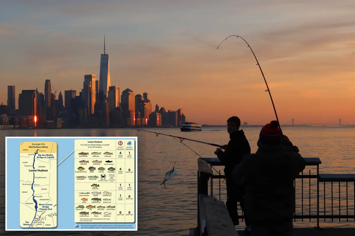 It’s now safe to eat seafood from the Hudson River — but locals say no thanks to filet of goldfish