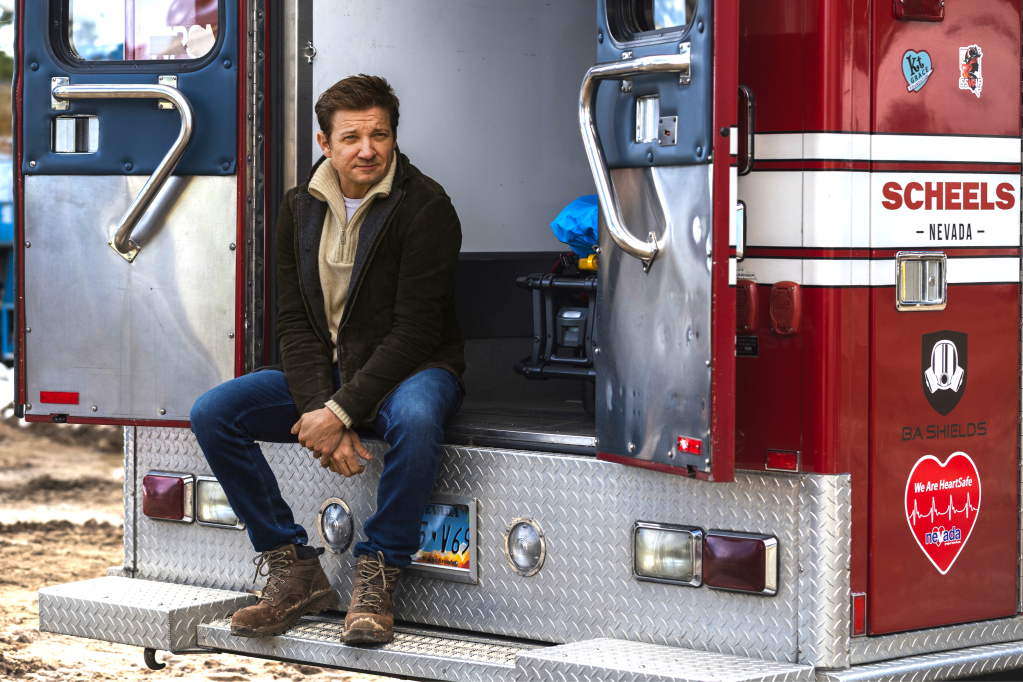 Jeremy Renner and ambulance