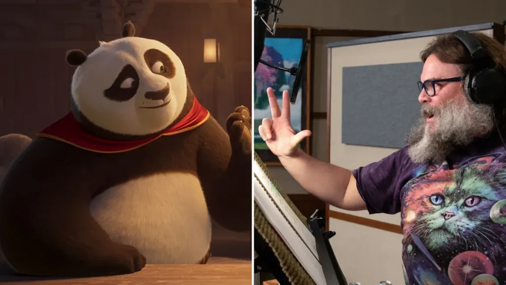 Jack Black voices Po in 
