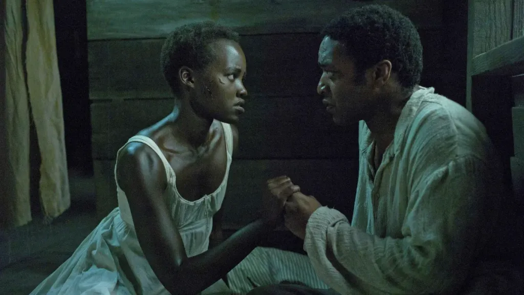 Lupita Nyong'o and Chiwetel Ejiofor in 
