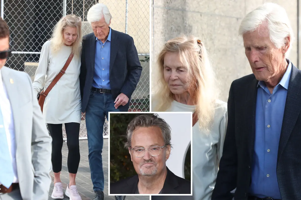 Matthew Perry’s family arrives at court for ‘Ketamine Queen’ sentencing