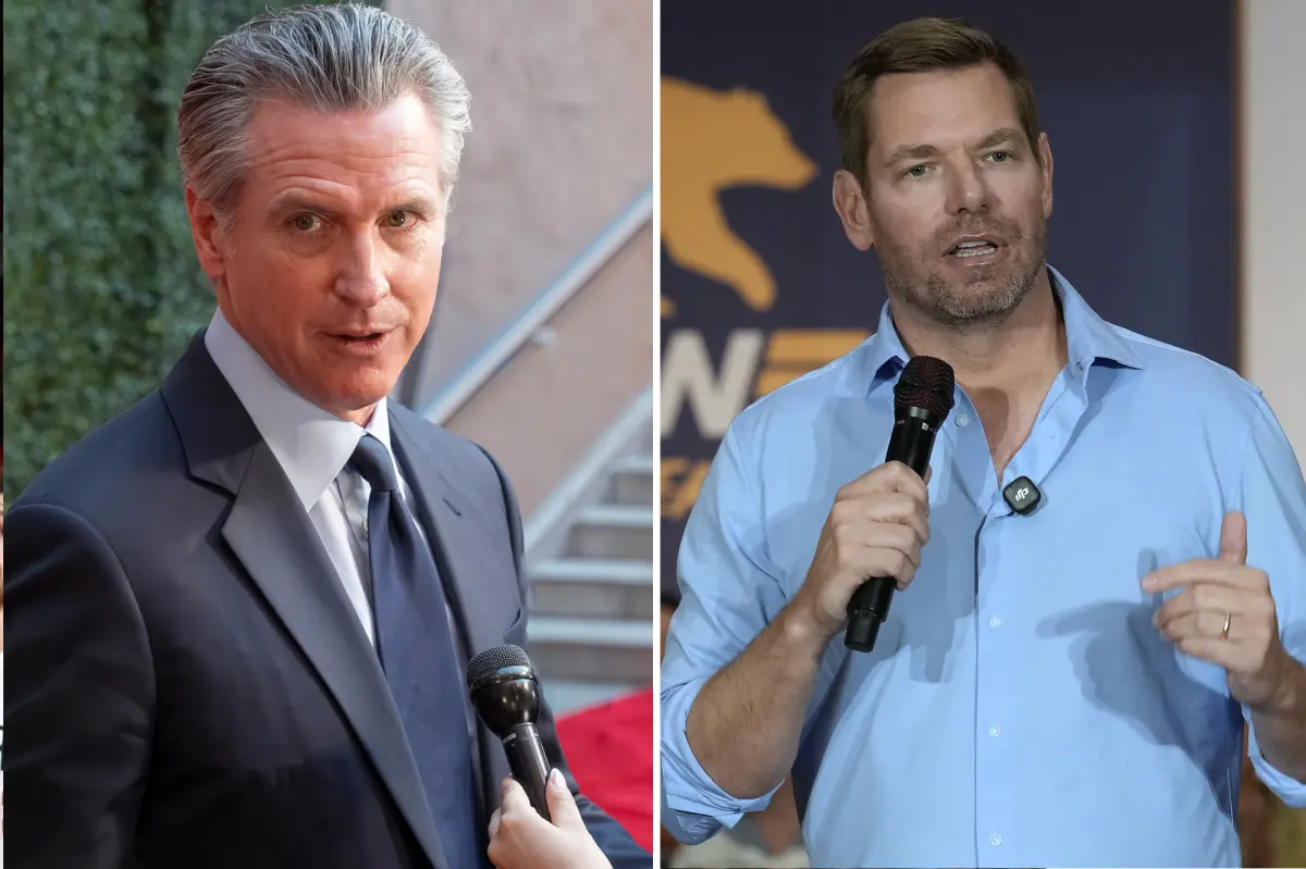 Gavin Newsom stays mum on discipline for Eric Swalwell allegations