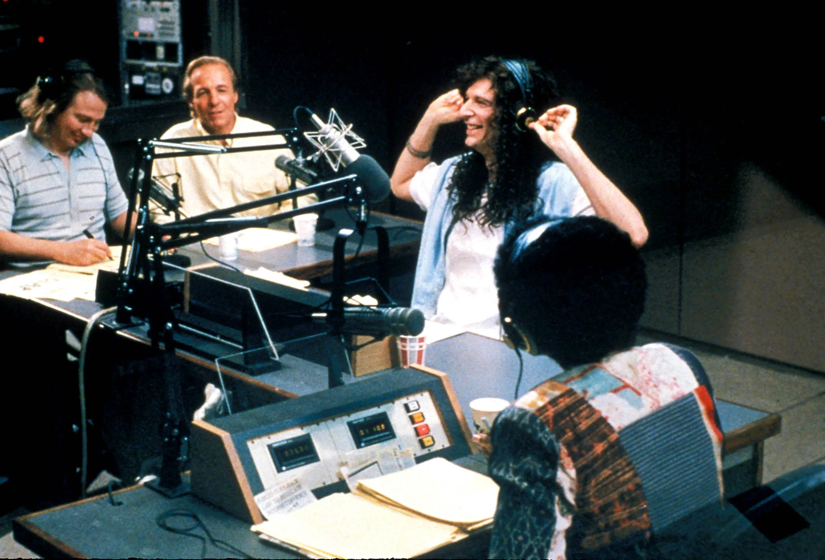 Fred Norris, Jackie Martling and Howard Stern in 2005