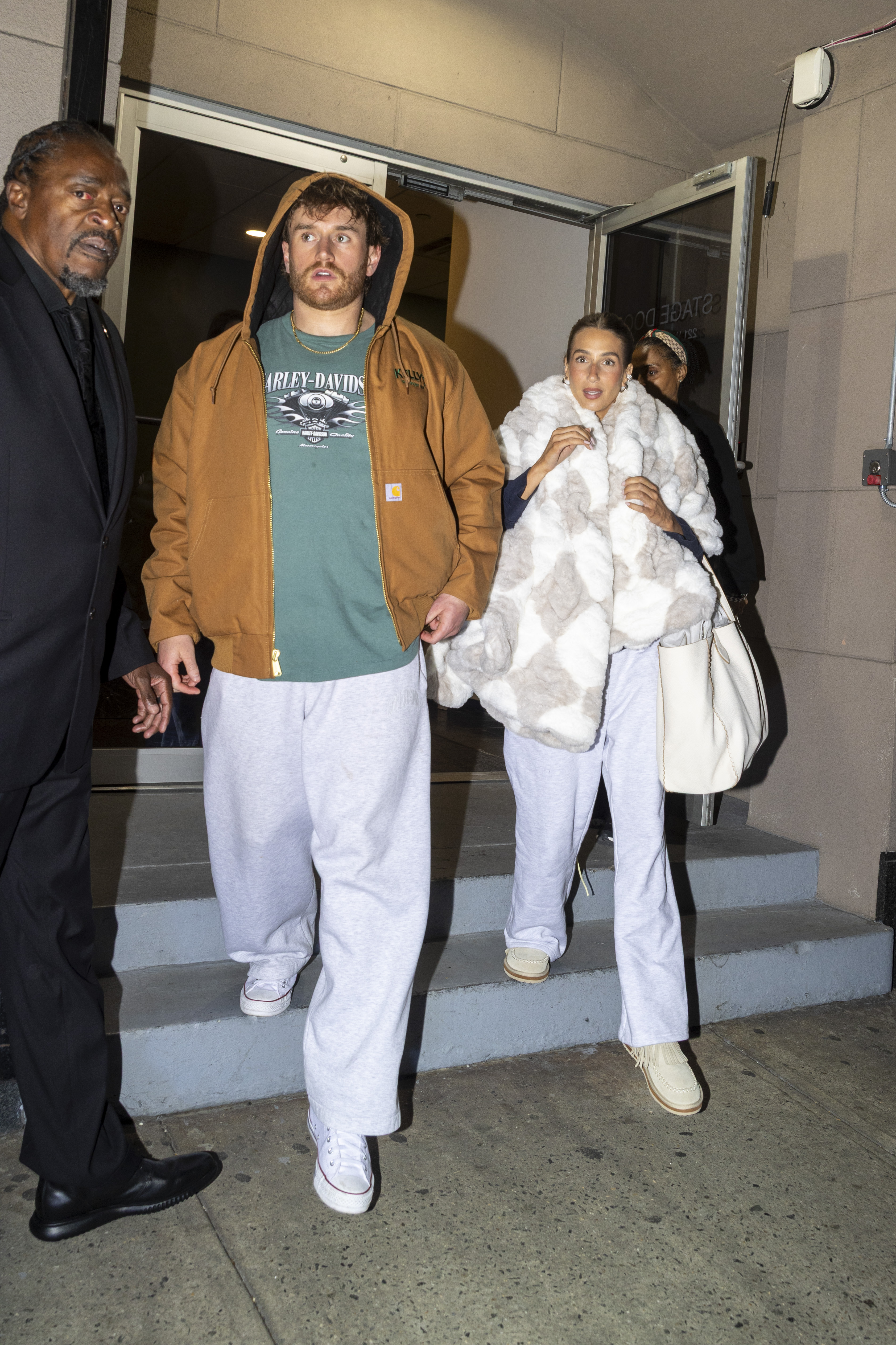 Amanda Batula and West Wilson leaving the "Summer House" reunion taping together.