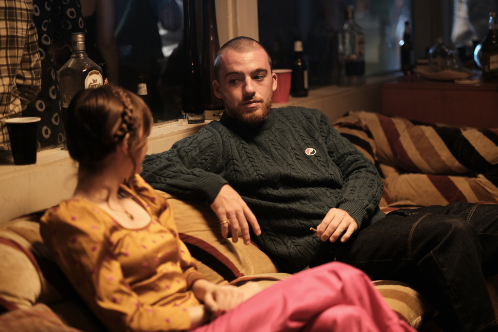 Angus Cloud as Fezco in a still from the HBO Max show "Euphoria."