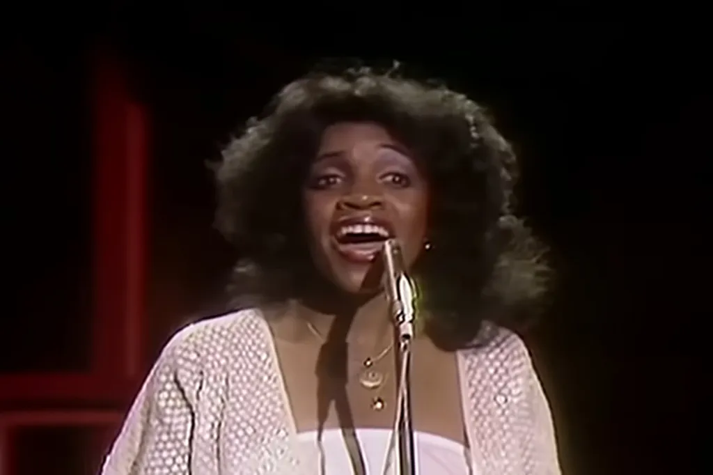 Anita Ward singing "Ring My Bell" in 1979.